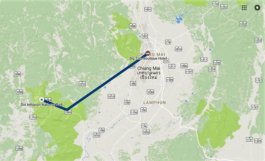 Timeline Doi Inthanon