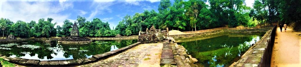 14- Day Two - Angkor Complex - Neak Pean - Late 12th Century - by Jenny Rojas