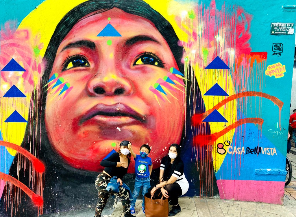 Exploring the Heart of Bogotá: Street Art Gallery, Indigenous Communities, and Historical Icons